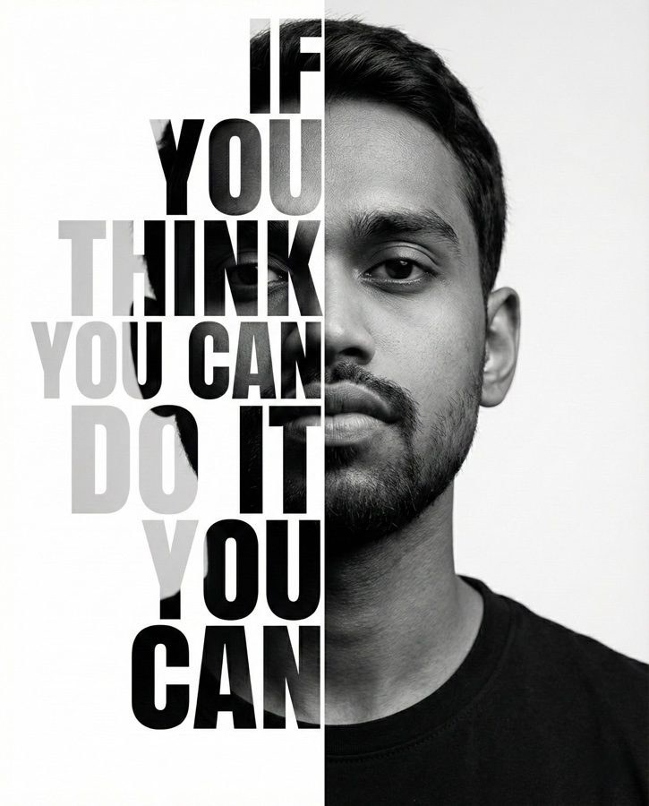 Hossainul Sazzad — if you think you can do it, you can