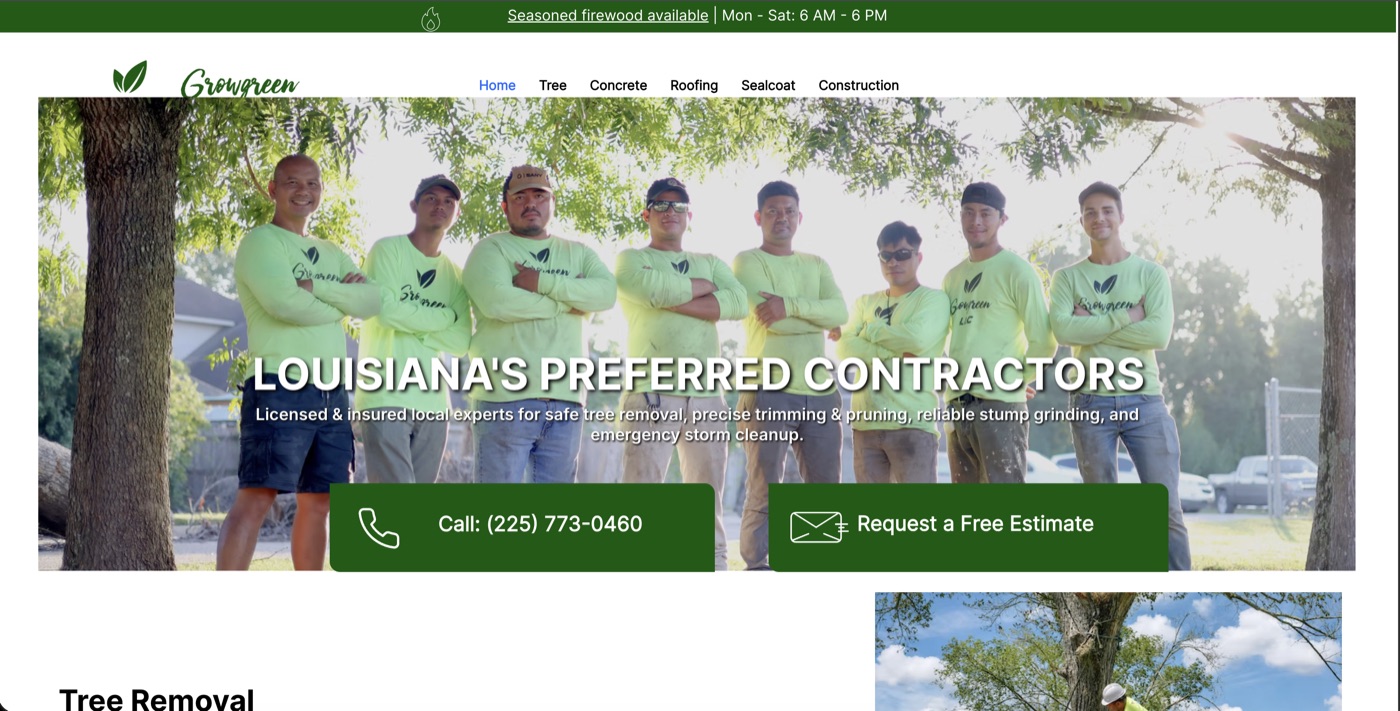 GrowGreenLA website